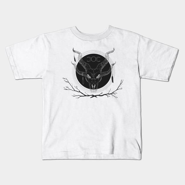 Dragonbones Kids T-Shirt by Uchigi